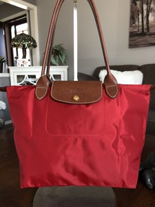 longchamp le pliage medium nylon tote