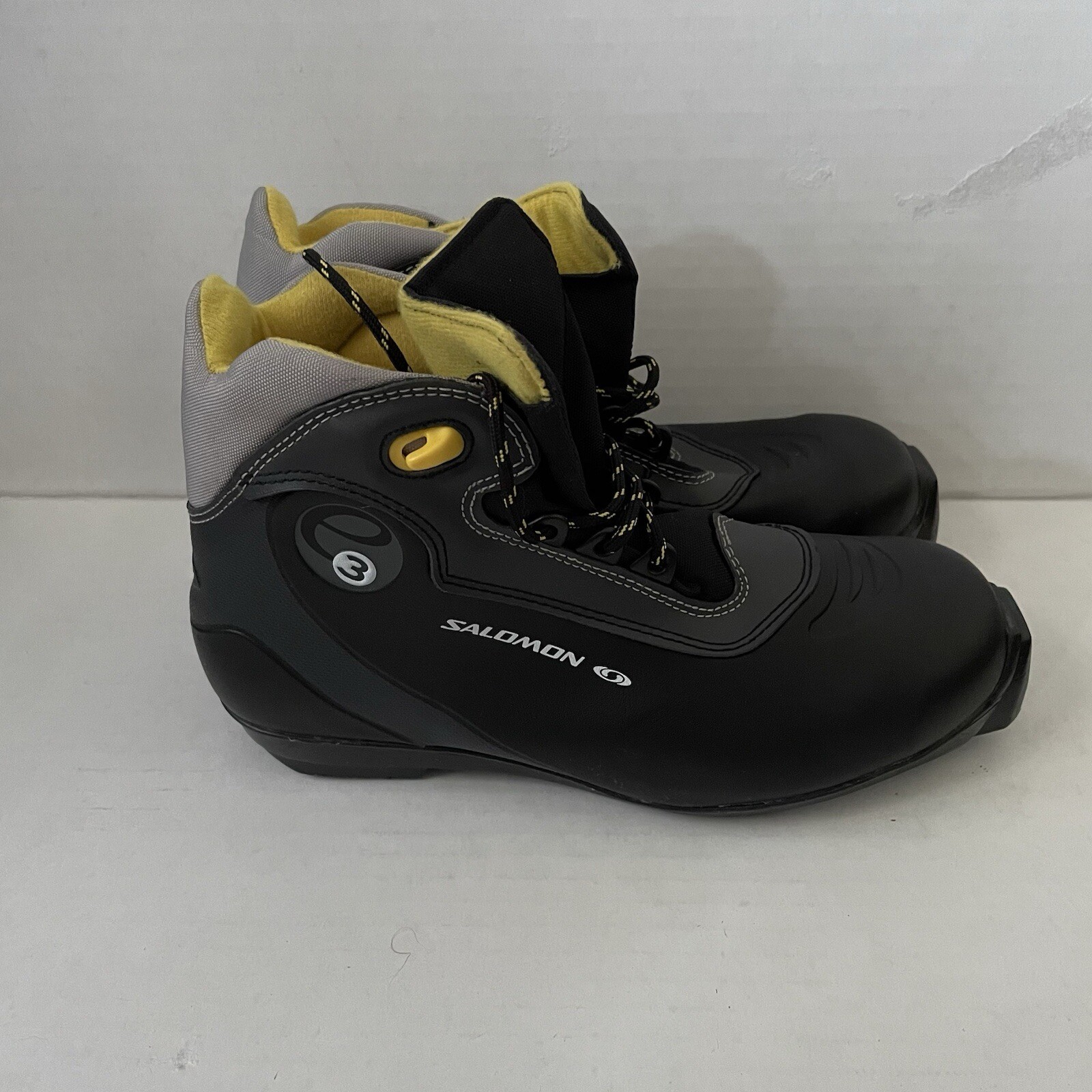Scarpone da sci Salomon uomo taglia 6 nero grigio logo sportivo outdoor escape 3