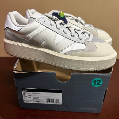 New Balance Mens Gray Beige CT302 Ortholite Comfort Lace Up Sneaker Size US 12 New Balance Mens Gray Beige CT302 Ortholite Comfort Lace Up  main image 3