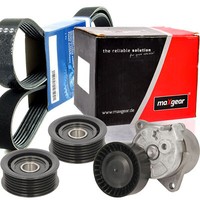 Bosch 6PK2260 Keilrippenriemen-Satz + Spanner FüR Mercedes W203 W639