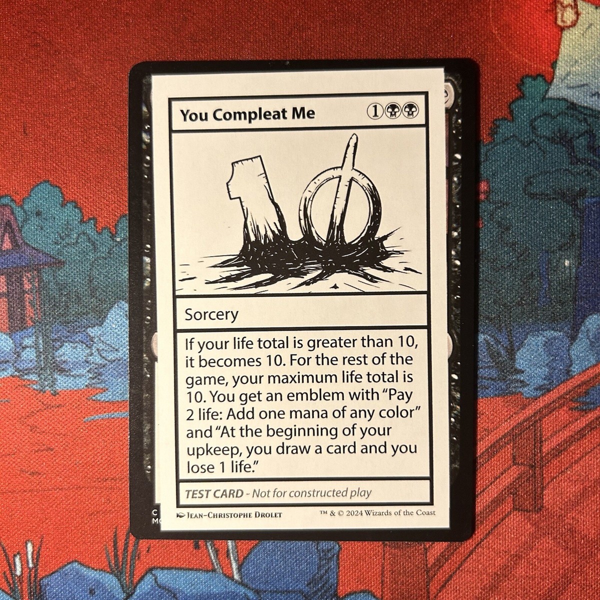 You Compleat Me Test Card MTG Single, Mystery Booster 2, Test Card 