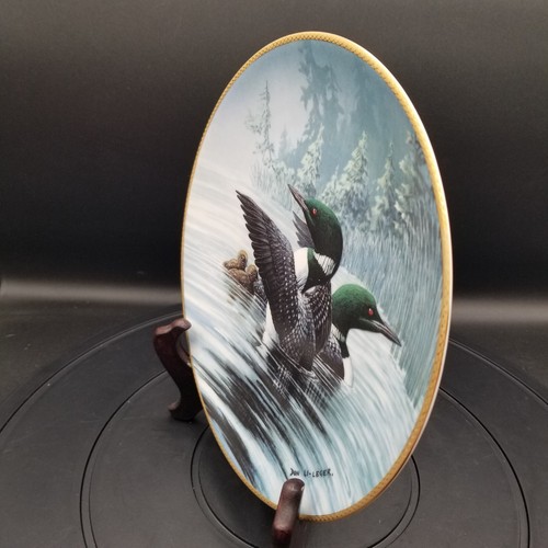 "Early Start" Collector Plate The Loon Voice Of The North by Don Li-Leger 1991 - Picture 4 of 7
