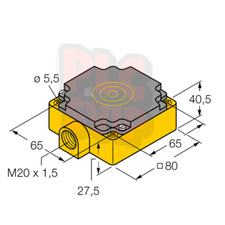 TURCK  NI40-CP80-Y1/S97 1040010 Inductive sensor New in Box 1PCS