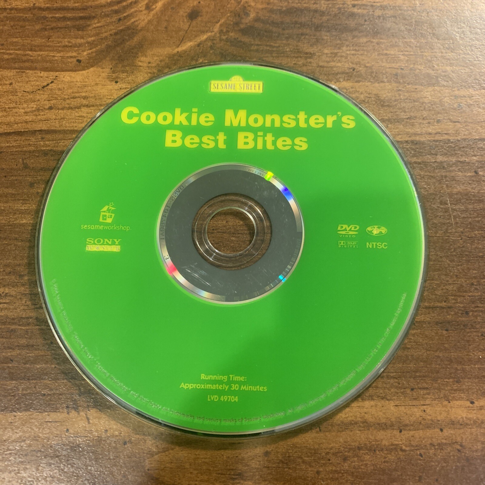 Sesame Street Cookie Monster's Best Bites Disc Only Free Shipping