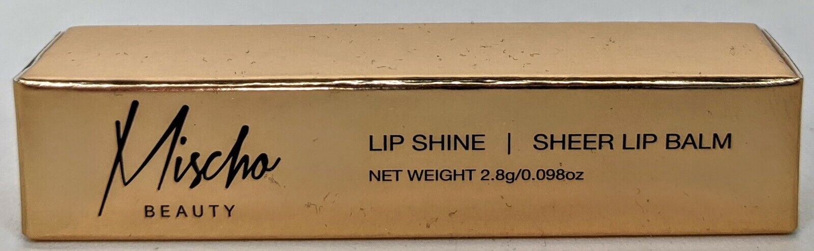 New MISCHO Beauty LIP SHINE Sheer Lip Balm - Full Size 2.8 g NIB - Ships FREE!