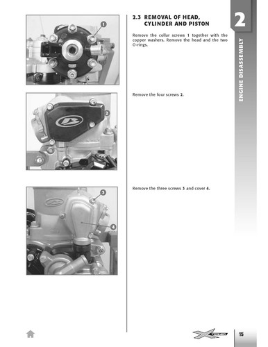 Beta Engine Service Repair Manual 2024 X TRAINER 300 2T 300 2 Stroke - Bild 5 von 24