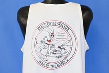 vintage 90s BEACH CITIES SKI CLUB WAR OF THE ROSES V FADED SURF TANK t-shirt XL