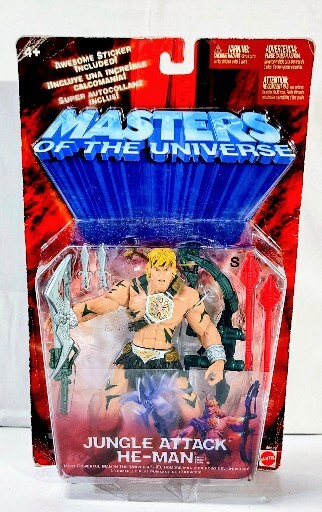 Masters Of The Universe 200x - He-Man Jungle Attack - MOC - Figurine Mu3 2002