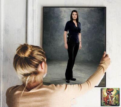 Criminal Minds Paget Brewster Foto/Poster bis 30 Zoll
