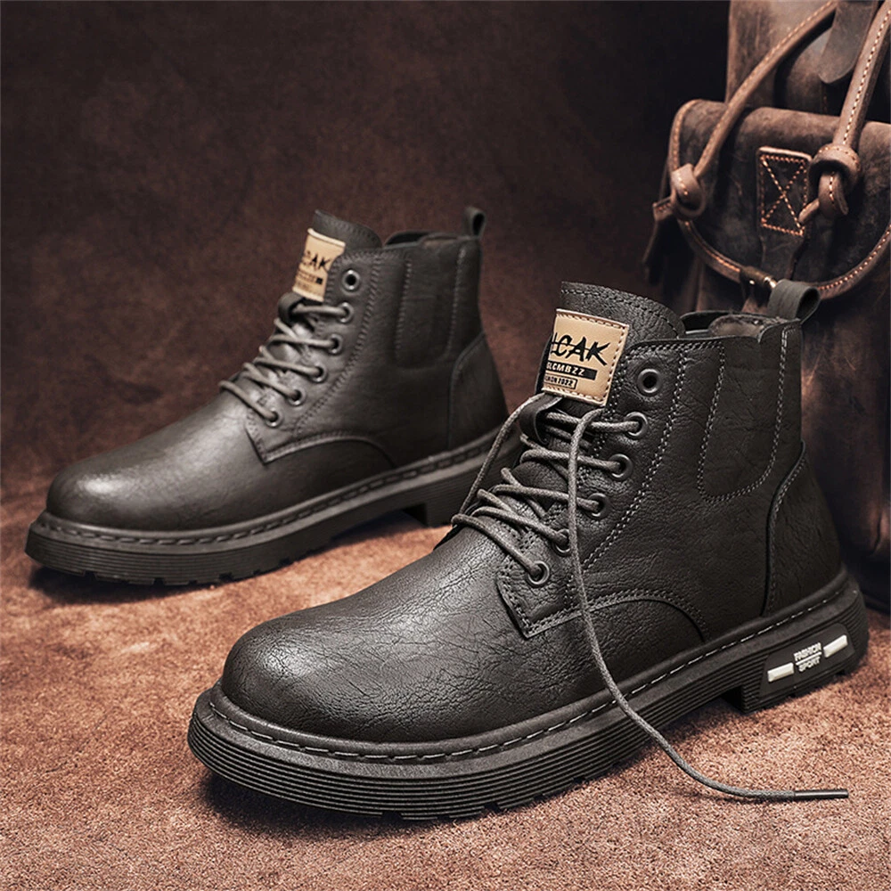 Casual dress boots mens cheap
