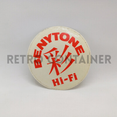 Sticker vintage sticker sticker 80's - Benytone hi-fi 80s