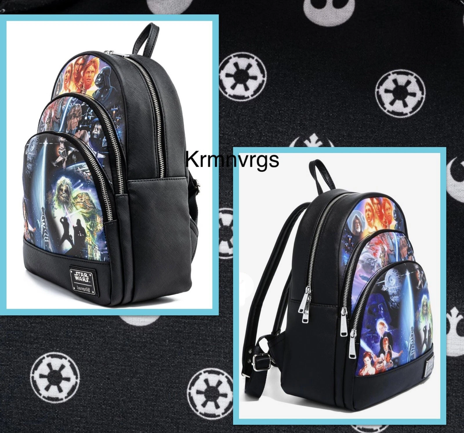 Loungefly Star Wars Original Trilogy Backpack