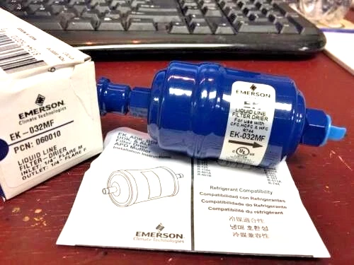 Refrigerant Recovery Unit, Pre-Filter, Emerson, Part# EK-032MF 1/4"MF x 1/4"FMF