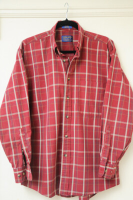 pendleton dress shirts MEN'S PLAID MERINO LODGE SHIRT