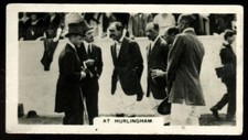 Tarjeta de tabaco, B & JB Machado, FAMILIA REAL EN CASA Y EN EL EXTRANJERO, 1927, en Hurlingham