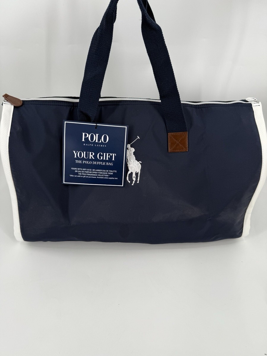 Fragrances Polo Blue Garment Duffle Bag Ralph Lauren Blue Duffle