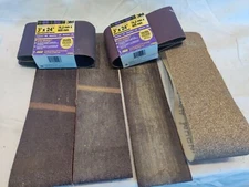 3"x24". 3M-2Pack plus 4 hardly used take off belts All 50 grit. Eco ship, save. 