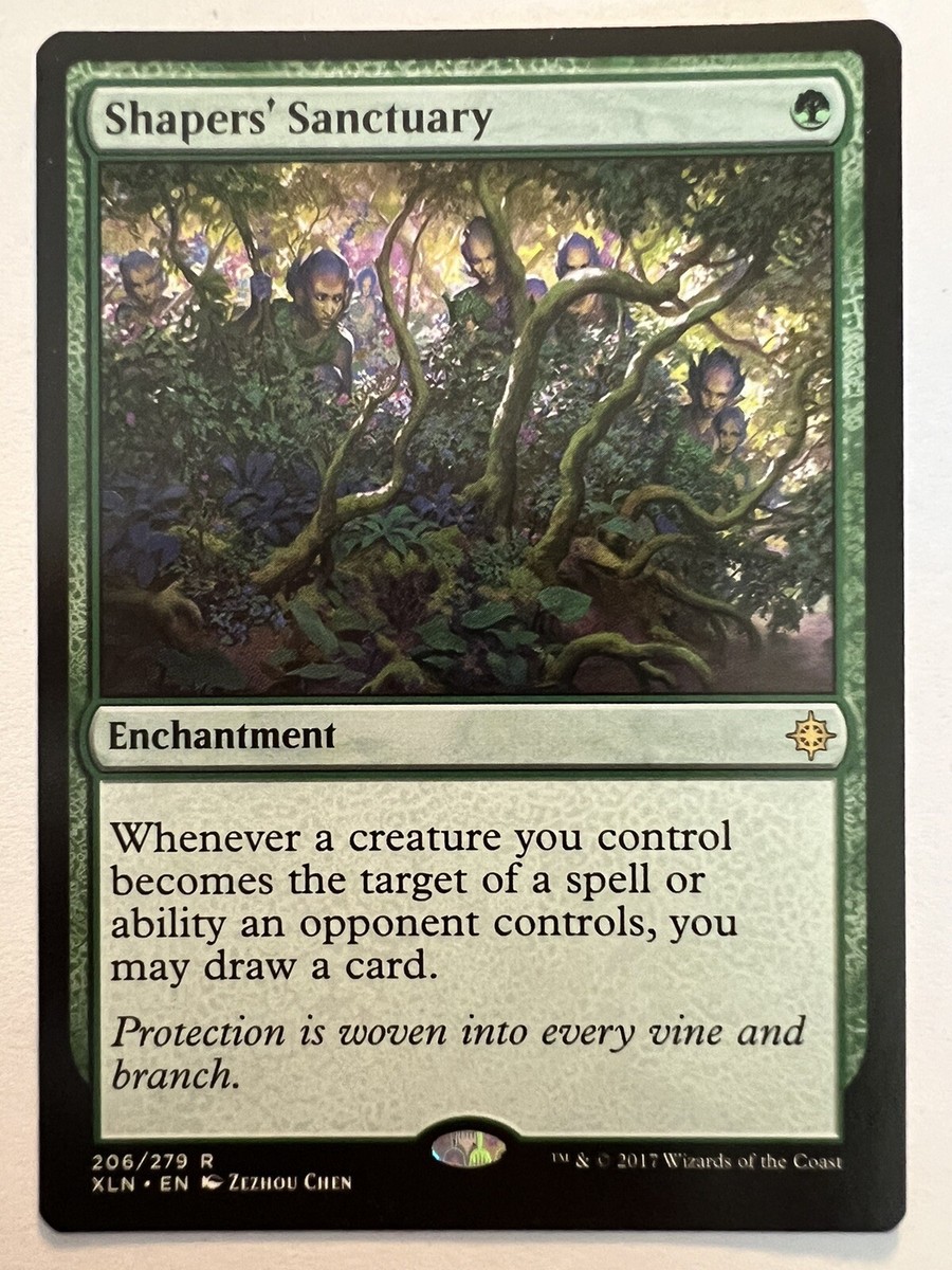 Shaper's Sanctuary Magic Card - Ixalan Set Rare MTG Trading Card