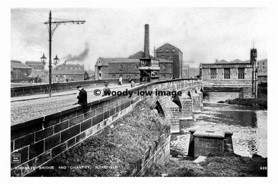 pt6944 - Wakefield, Kirkgate Bridge & Chantry, Yorkshire - Foto 6x4