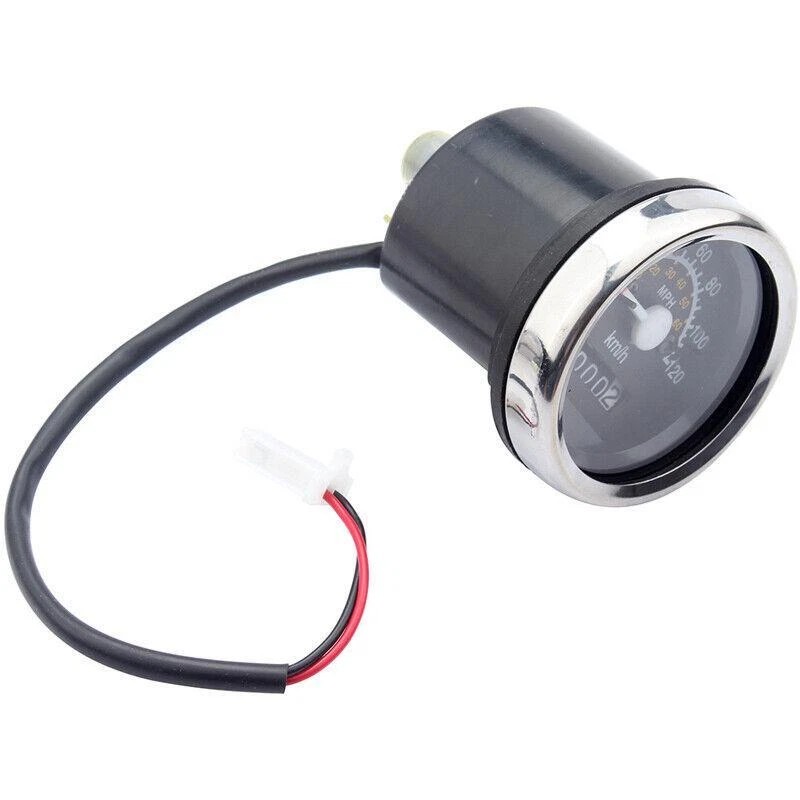 Motorcycle Pit Dirt Bike Speed Odometer Speedometer Tachometer Gauge KM/H MPH - Image 3 of 4