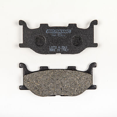 BRAKING 2009 FZS600 FZ6R Yamaha BRAKE PAD SET SEMI-METALLIC 777SM1