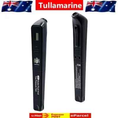 2 in 1 Auto Car Brake Fluid Tire Pressure Digital LCD Tester Pen DiagnosticTools