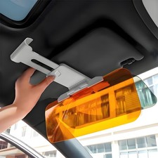 Car Visor 2 in 1 Day and Night Anti-Glare, Automobile Sun Anti-UV Block Visor...