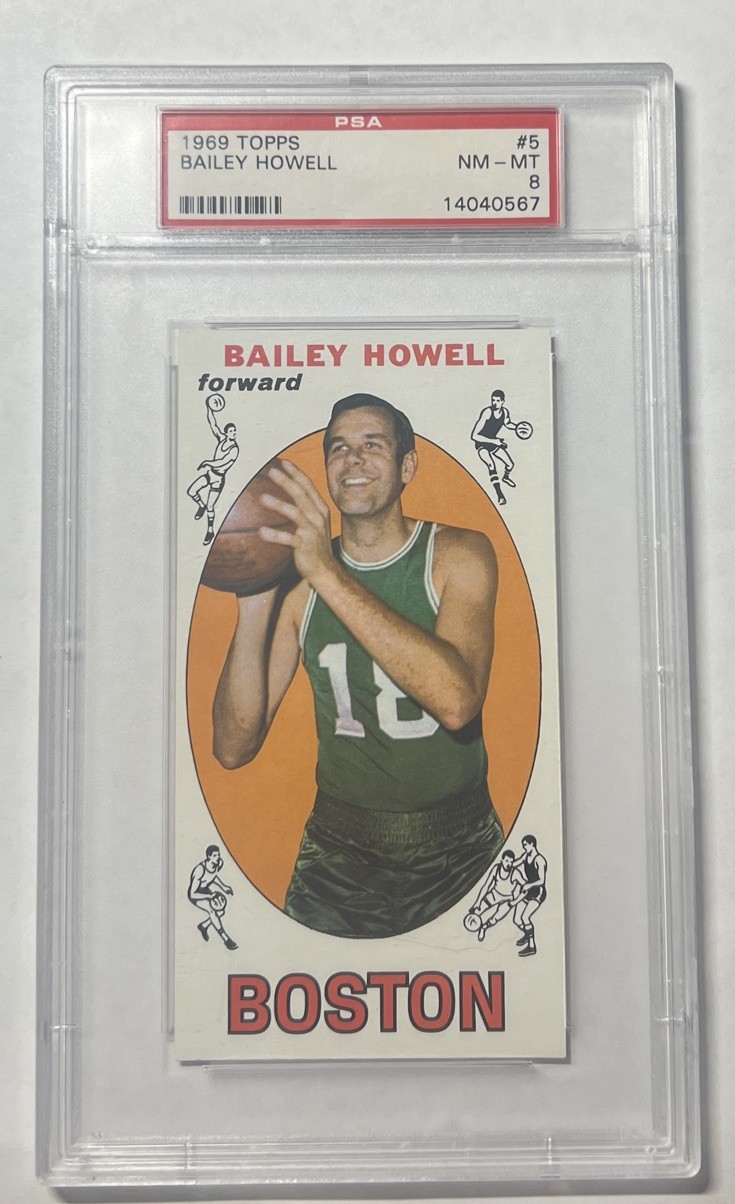 1969-70 Topps #5 Bailey Howell PSA 8