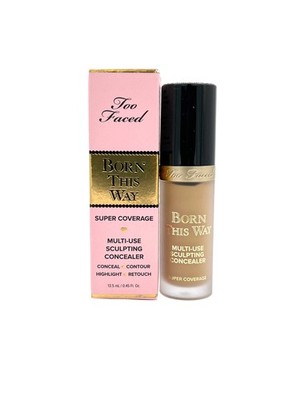 TOO FACED BORN THIS WAY~NATURAL BEIGE~SUPER COVERAGE MULTI-USE CONCEALER~NIB!!!!