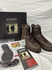 British Army Altberg Defender High Liability Combat Leather Boots - New Size 8M