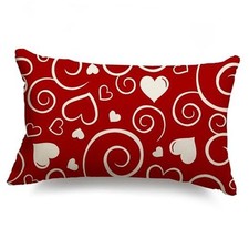 Valentines Day Pillow Covers 12x20 Birthday Gifts Love 20" x 12" Pack of 1 4