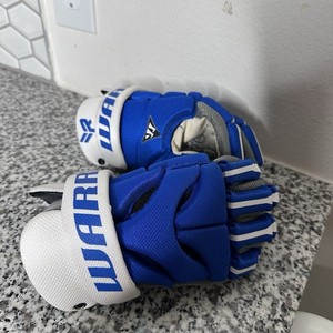Warrior Rabil Next Lacrosse Gloves Junior Royal Blue 12 In