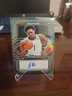 Jordan Burns 2021 Prizm Draft Picks Penmanship Green Parallel Colgate University