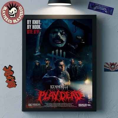 NEW Ice Nine Kills X D3ad By Daylight Play D3ad Into The Fog Poster