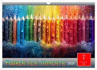 "Calendar 2027 · US Version · Colors Of The Moment (Wall Calendar 2027 17\" × 12\""