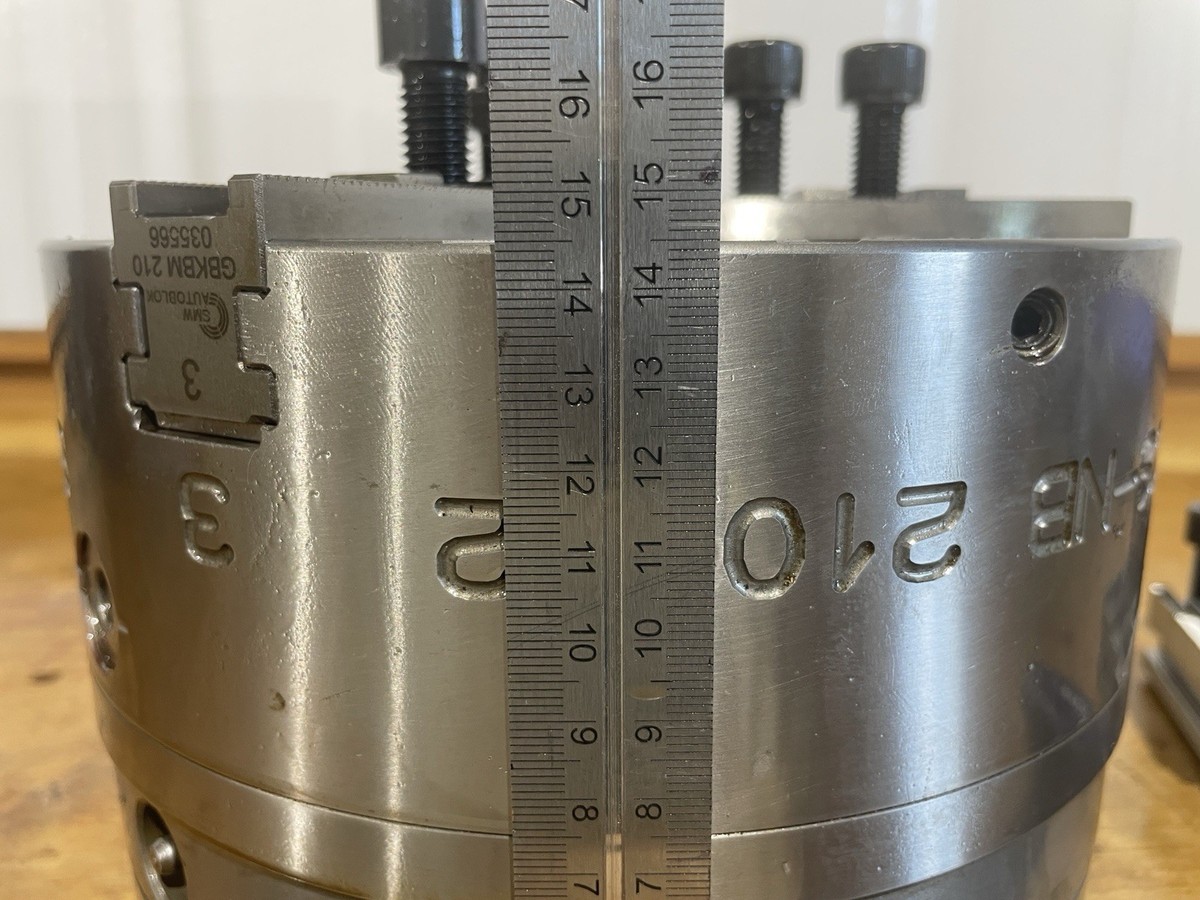 SMW Autoblok KNCS-NB-210-52 Z170 3-Jaw Chuck w/ A2-8 adapter