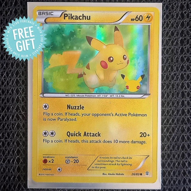 Pikachu [Stamped] #26 (Generations (2016))