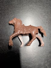 Vintage 60s/70s Western Horse Plastic Figure Brown Unbranded