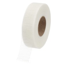 2 Inch x 328 Feet Fiberglass Adhesive Drywall Repair Mesh Tape 6 Mesh White