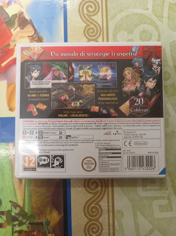 Nintendo 3DS 2DS videogioco Culdcept Revolt, foto 2 di 4