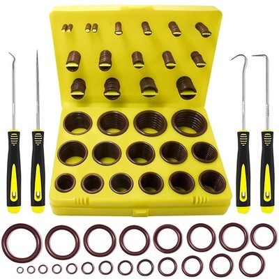 382 Stück Viton O-Ringe Set SAE 30 Größen Hochtemperatur Chemikalien Hydraulik
