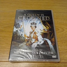 Image of A Queen Is Crowned (DVD, 2013) Narrated By Sir Laurence Olivier, NEW AND SEALED 