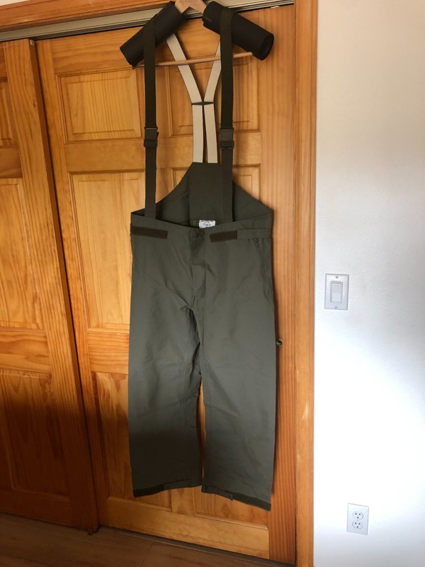 German Goretex Pants with Suspenders Military Jakob Eschbach GMBH Large 36 x 32