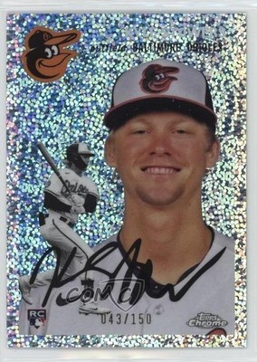 2023 Chrome Platinum Anniversary Speckle Refractor Kyle Stowers Rookie RC 1ir6