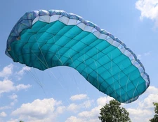Precision Batwing 134 skydiving parachute canopy - 9 cell ZP elliptical COLORFUL