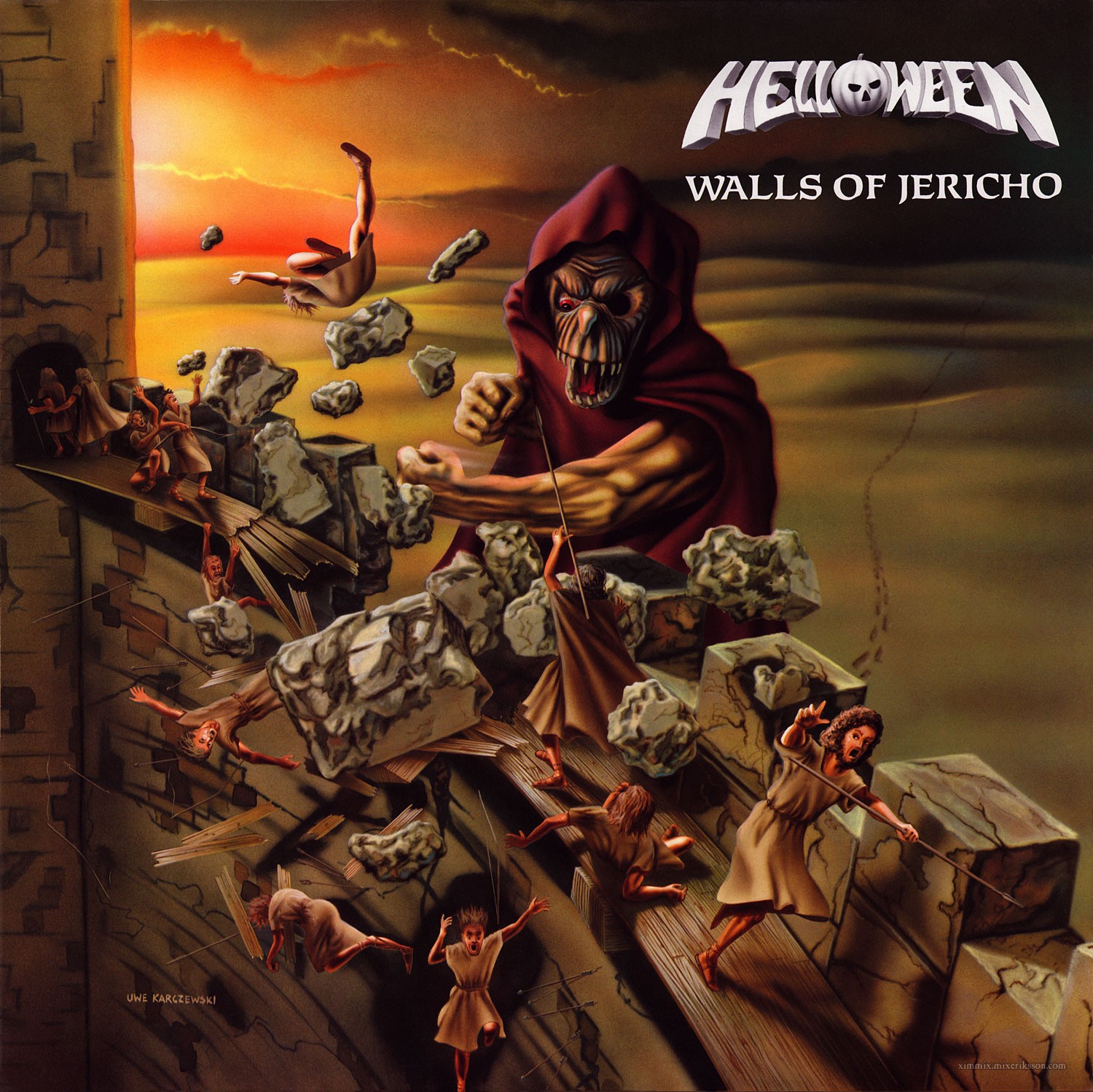 Helloween Walls Of Jericho LP Black Vinyl SEALED