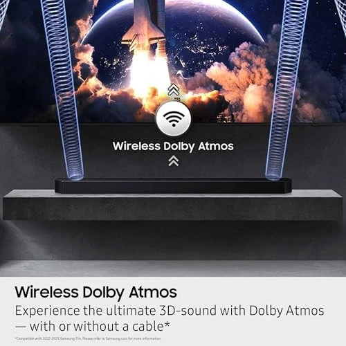 SAMSUNG 11.1.4CH Q SERIES SUBWOOFER + REAR SPEAKER + WIRELESS DOLBY ATMOS - Image 4 of 4