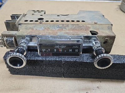#ad 1960 1963 Chevy C10 C20 Apache Truck Factory Radio Delco Chevrolet 60 61 62 63 $295.00