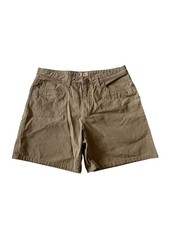Vintage 90  s Faded Glory Chino Shorts Brown Women  s Size 12 32x7 Good Condition