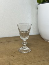 BACCARAT SAINT LOUIS CATON VERRE 9cm CRISTAL TAILLE COTES PLATES 19EME XIXEME